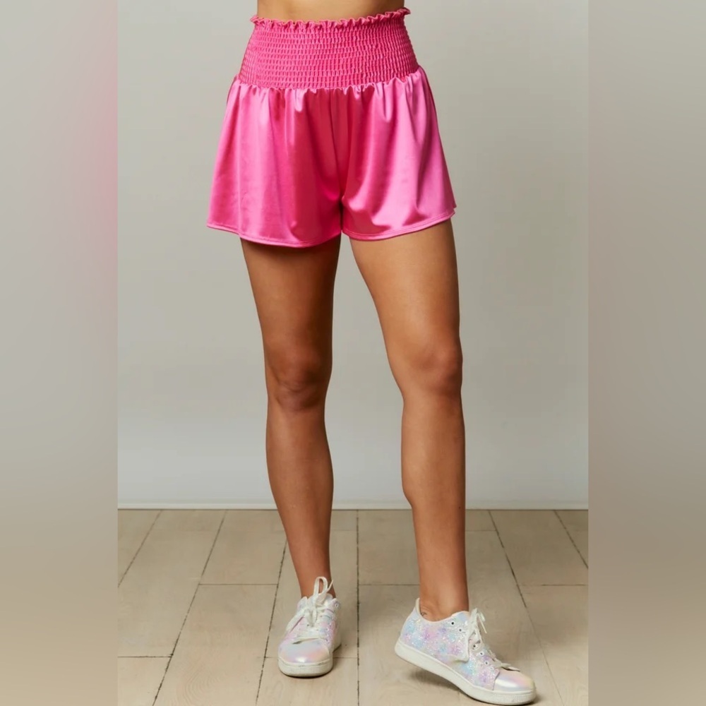 Hot pink shorts size large